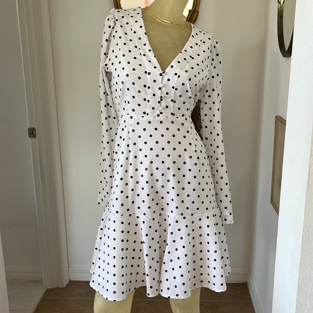 Anthropologie Yumi Kim Polka Dot Dress